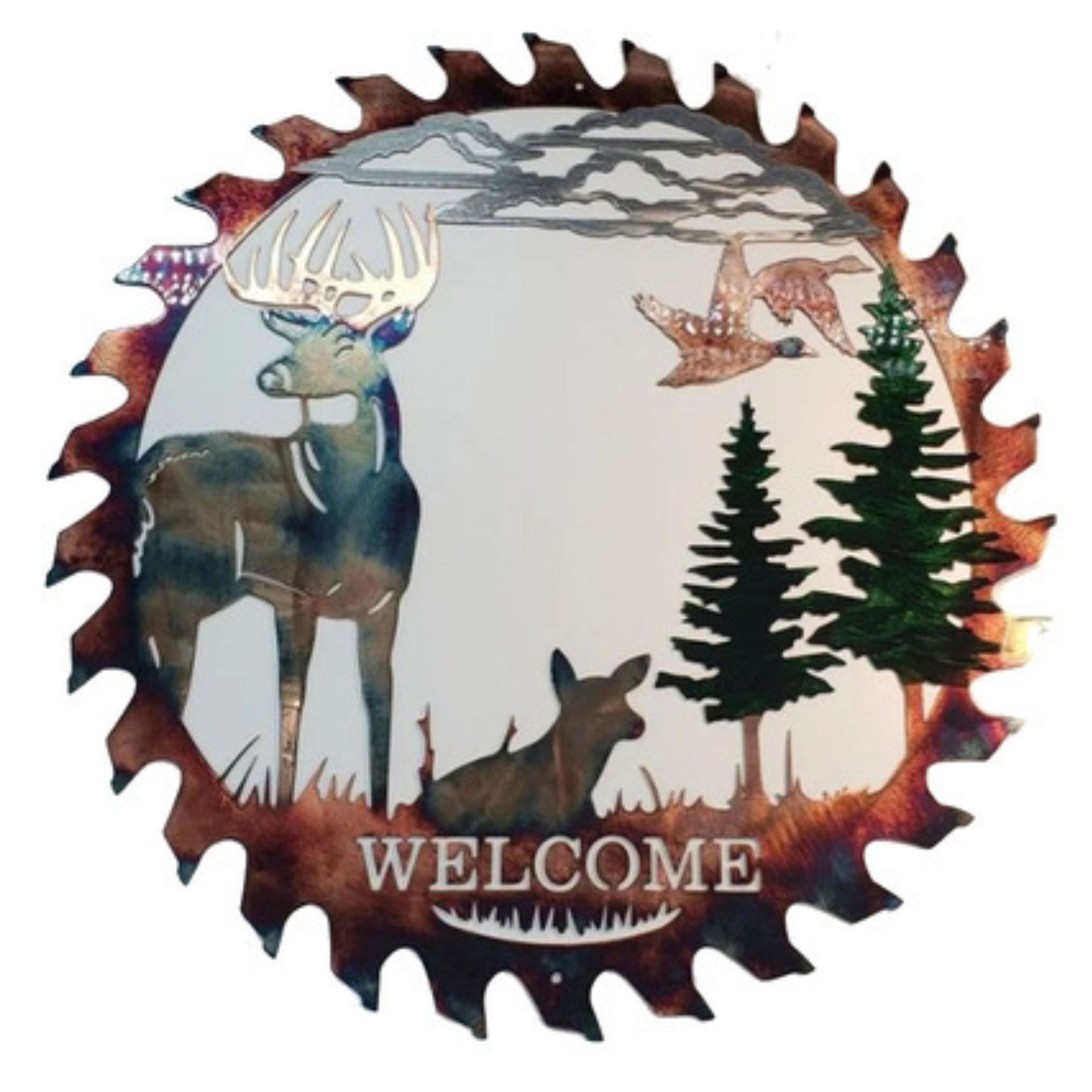 Elk Decoration Metal Art Decoration Home