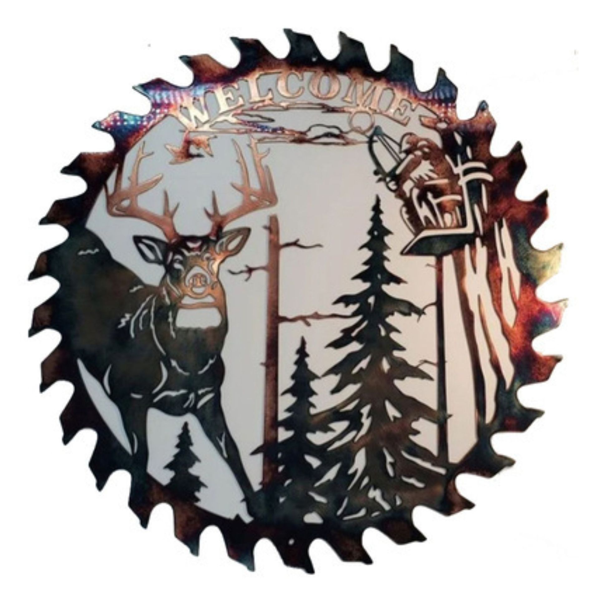 Elk Decoration Metal Art Decoration Home